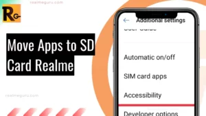 How to Move Apps to SD Card Realme 2023