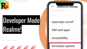 Turn On & Off Developer Mode Settings Realme Devices (Any realme phone)