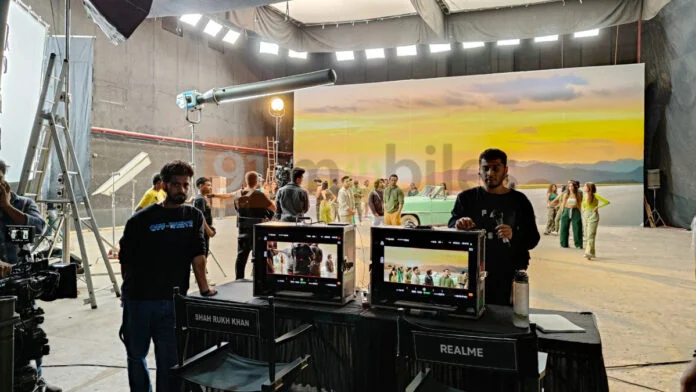 realme with SRK leaked image of collab