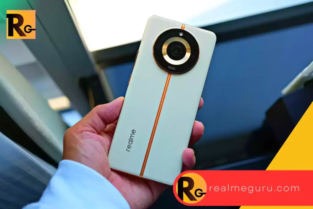 realme 11 pro plus smartphone in hand