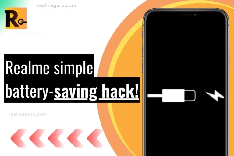 realme simple battery saving hack thumbnail