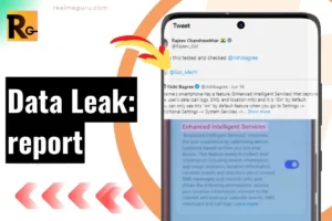data leak report realme
