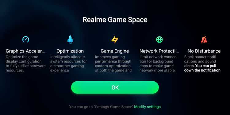 realme game space apk