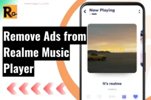 remove ads from realme music player thumbnail