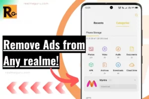 thumbnail to remove ads from realme phones