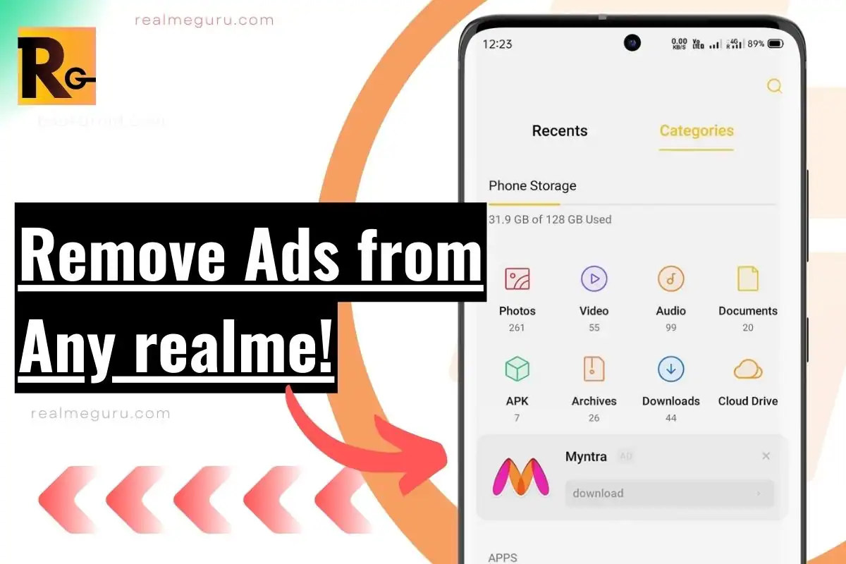 How To Remove Ads From Realme Phones RealmeGuru