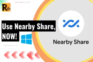 how to use nearby share thumbnail