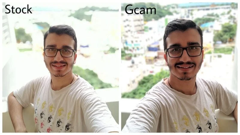 realme5 gcam and realme stock camera difference