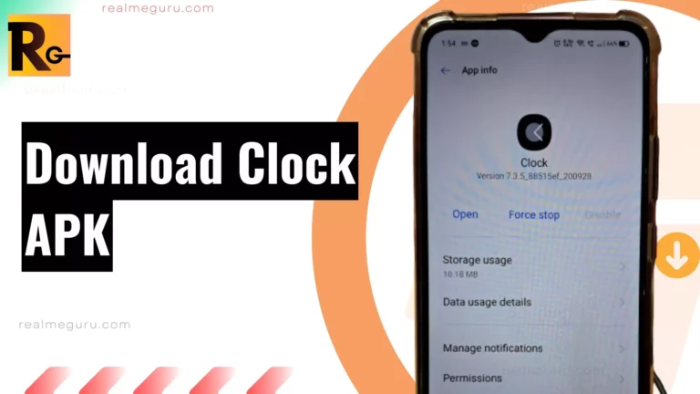 realme clock apk with download overlay text for coloros