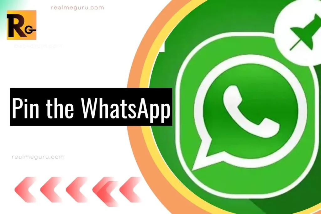 whatsapp pin the messges and chats