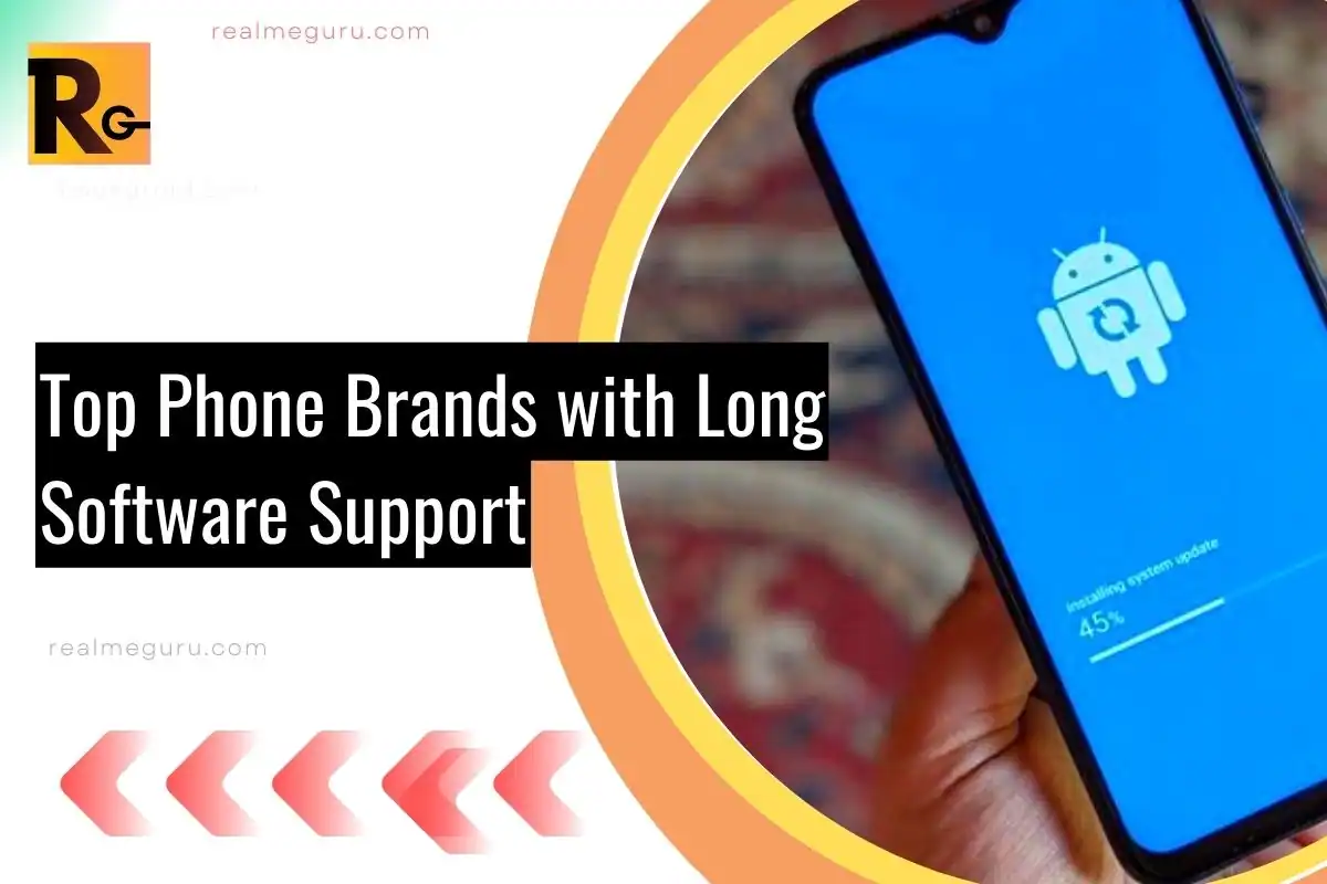 image of updating android with overlay text top hone brands with long software support